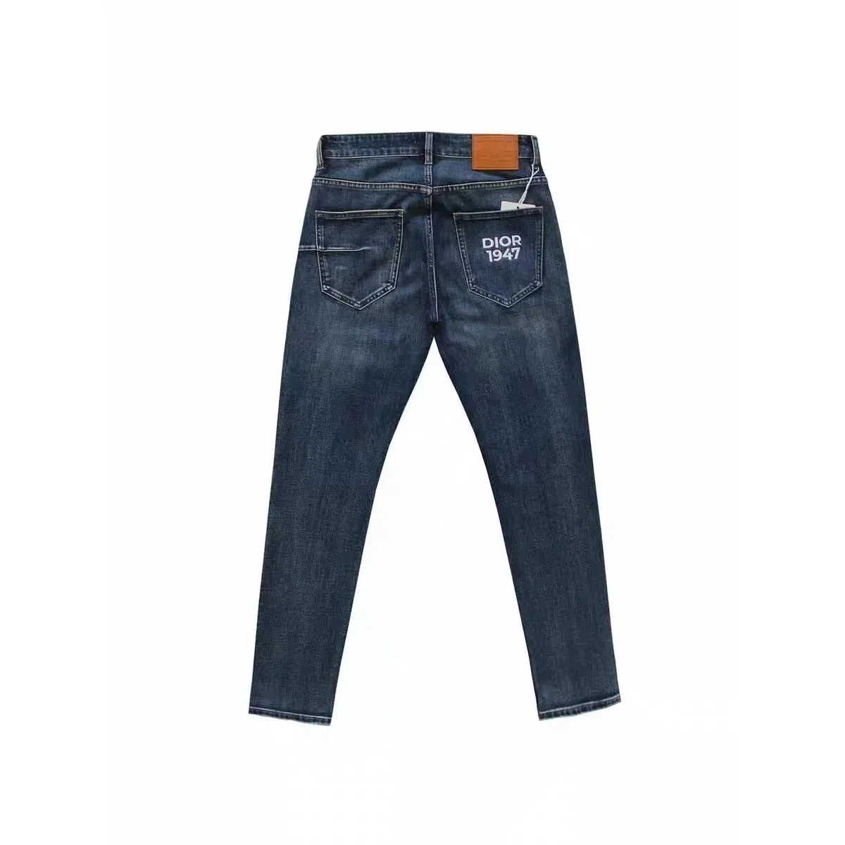 Dior Dior Jeans '1947' Dark Wash Denim Trousers Navy - 1