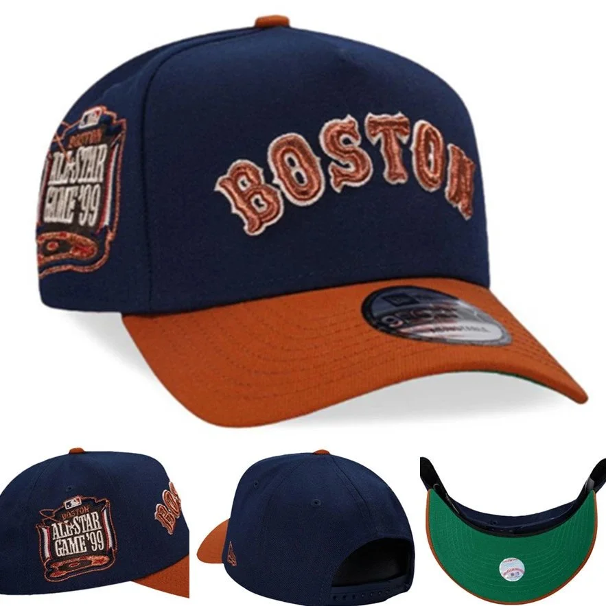 New Era New Era Boston All-Star Game '99 Cap Navy & Orange Navy - 1