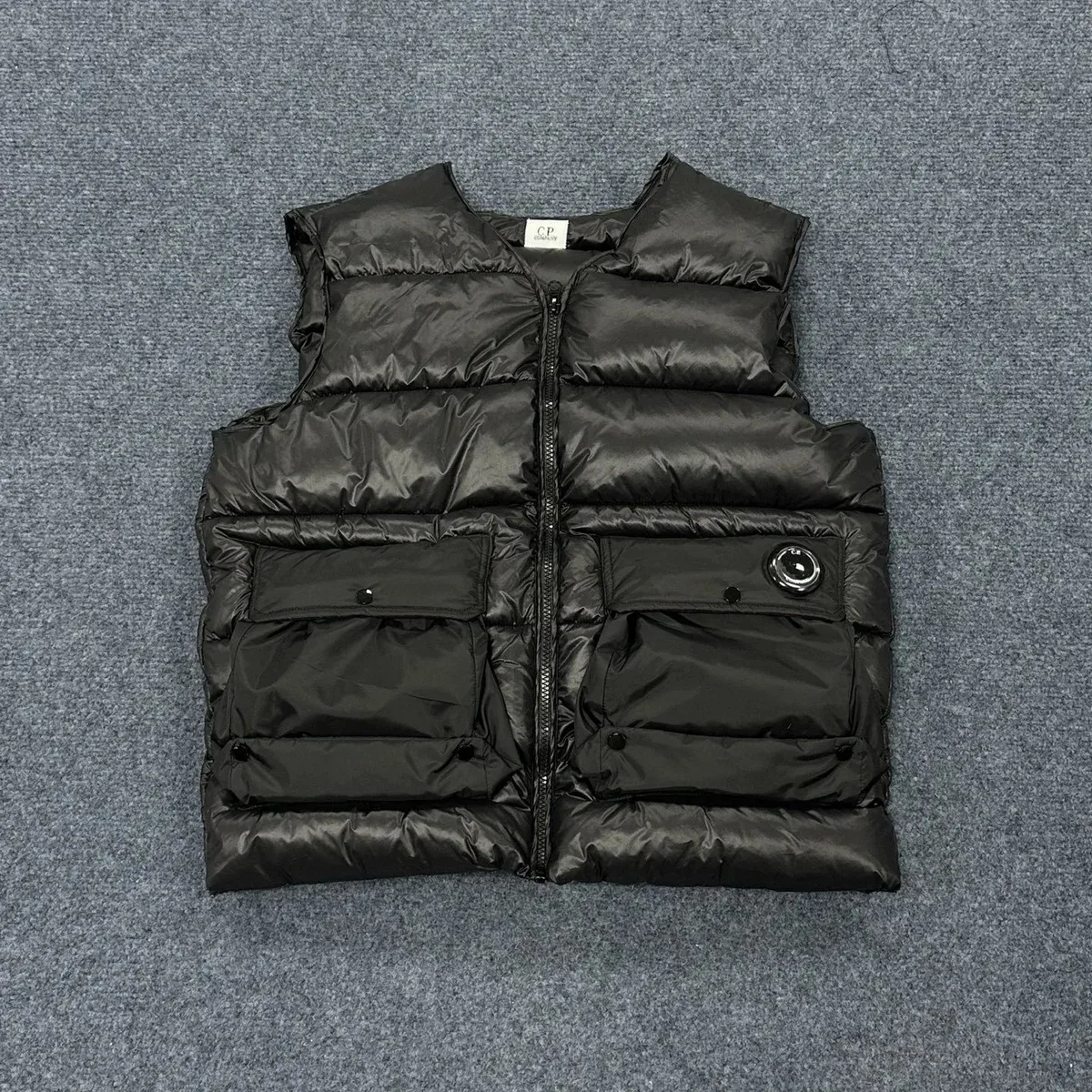 CP Company CP Company Black Padded Vest Black - 1