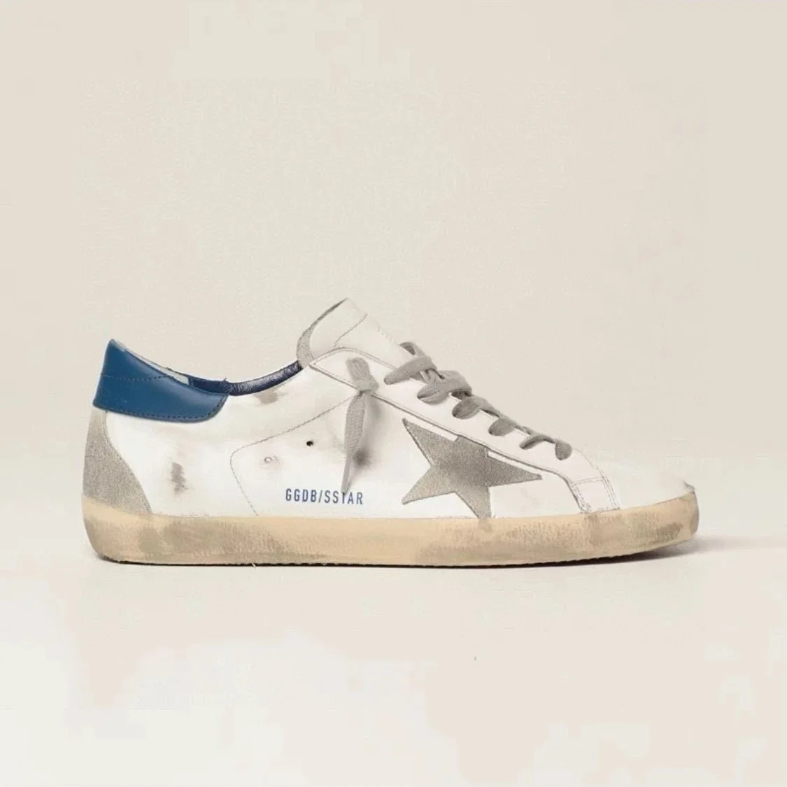 Golden Goose Golden Goose Super-Star White/Grey Sneakers White - 1