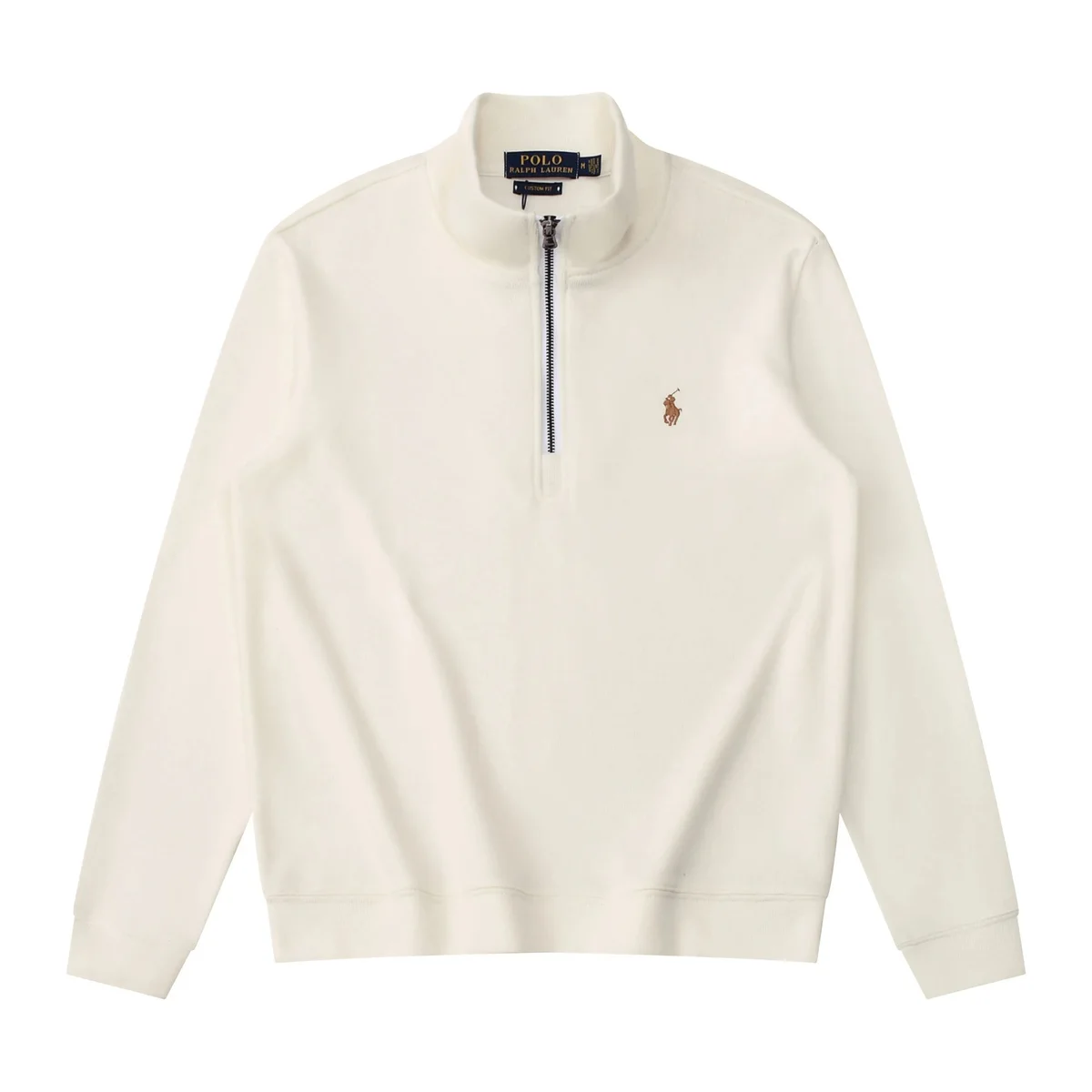 Polo Ralph Lauren Polo Ralph Lauren Cream Half-Zip Sweater Cream - 1