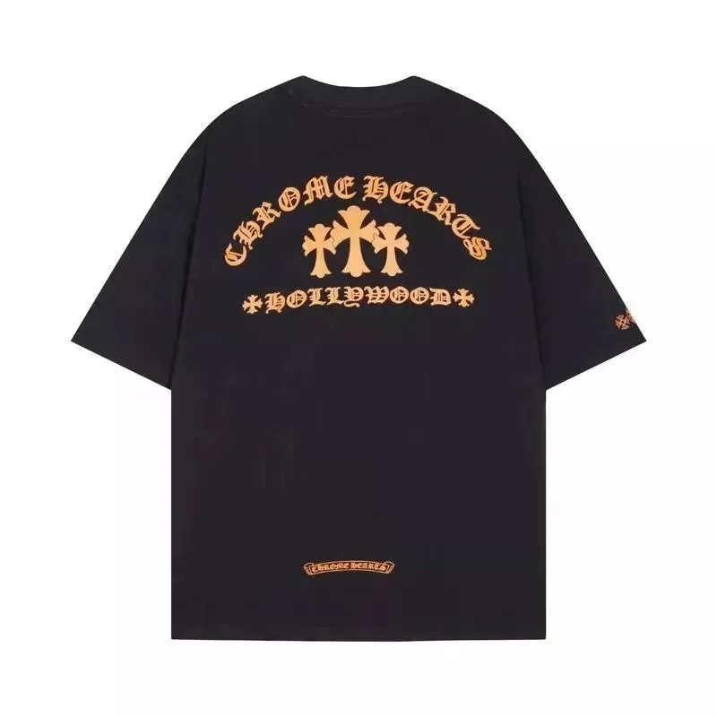 Chrome Hearts Chrome Hearts Hollywood Cross T-Shirt Black Black - 1