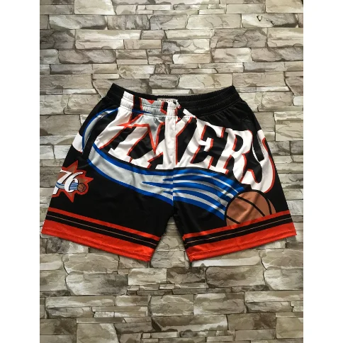 Other Philadelphia 76ers Basketball Shorts Black Black - 1