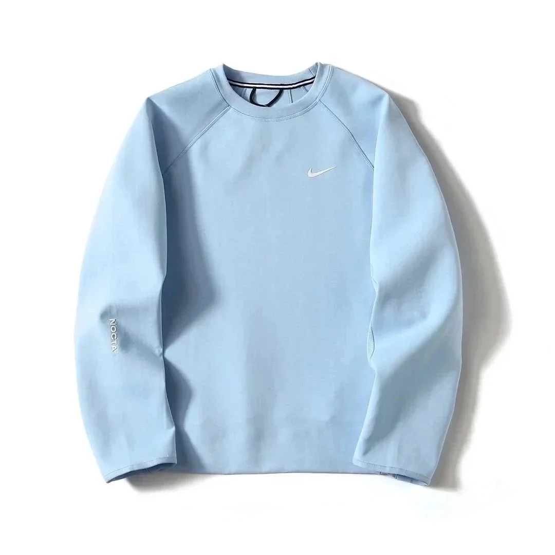 Nike Nike Nocta Light Blue Crewneck Sweatshirt Blue - 1