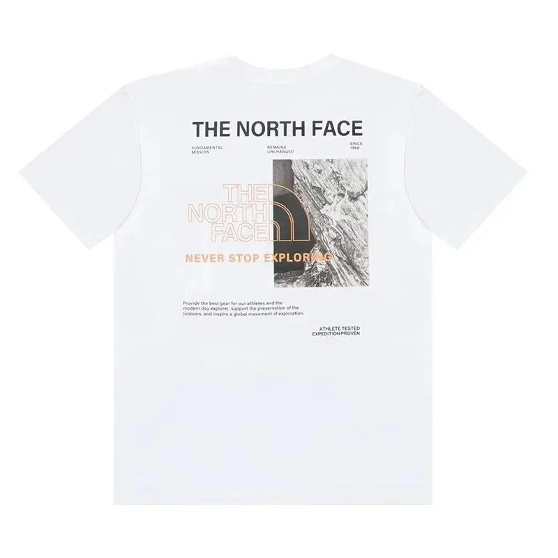 The North Face The North Face White Fundamental Modern T-Shirt White - 1