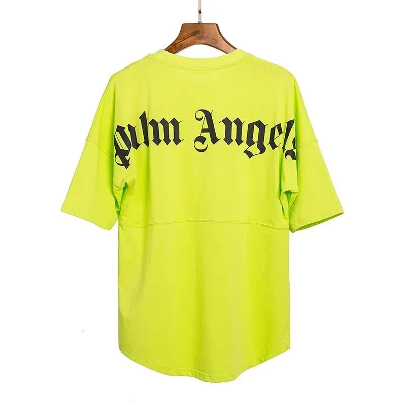 Palm Angels Palm Angels Bear Neon Yellow T-Shirt Yellow - 1