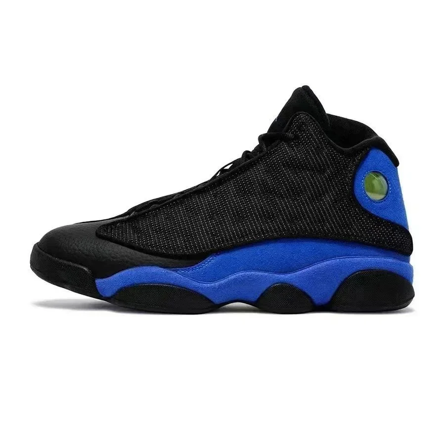 Jordan Nike Air Jordan 13 Black/Blue Sneakers Black - 1