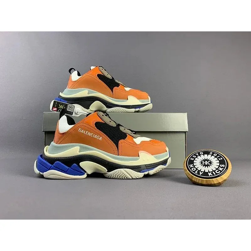 Balenciaga Balenciaga Triple S Orange Sneakers Orange - 1