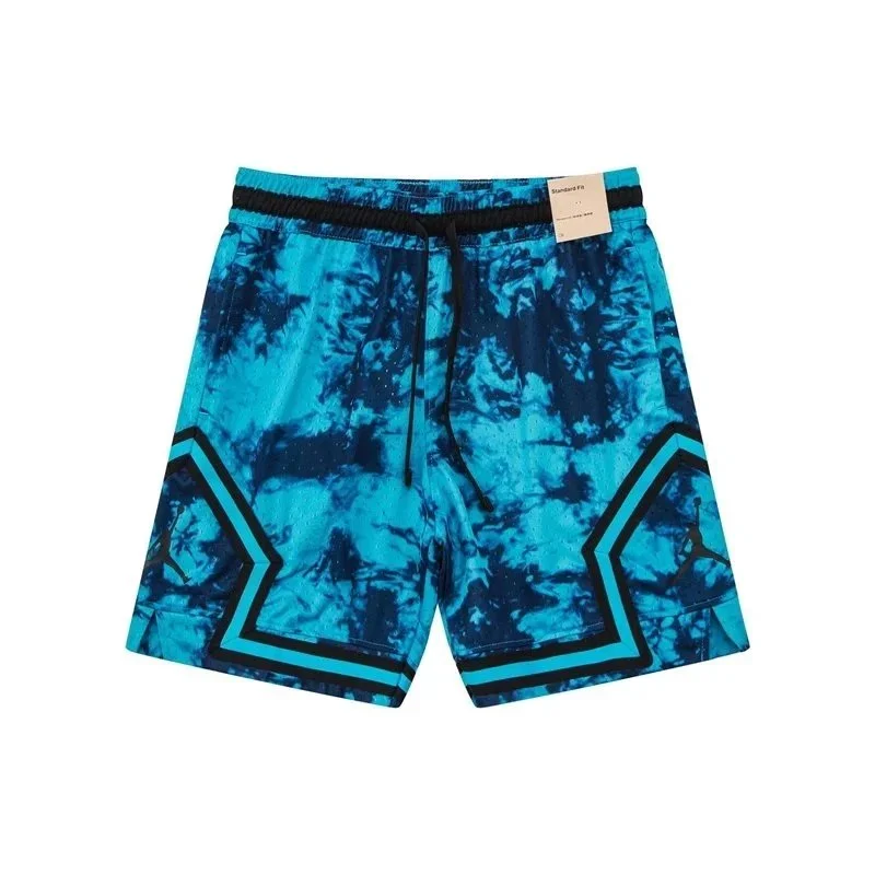 Jordan Nike Air Jordan Tie-Dye Basketball Shorts Blue - 1