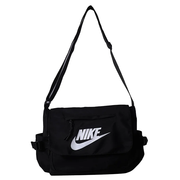 Nike Nike Black Logo Messenger Bag Black - 1