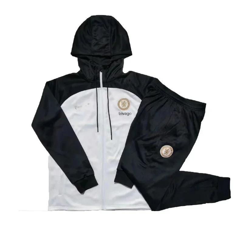 Nike Nike Chelsea FC Tracksuit Set Black/White Black - 1