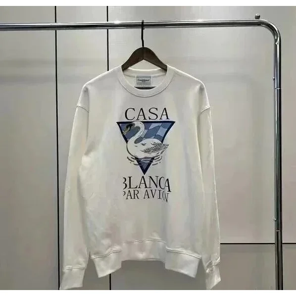 Casablanca Casa Blanca Par Avion White Graphic Sweatshirt White - 1