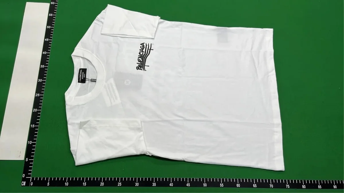 Balenciaga Balenciaga White Logo T-Shirt White - 1