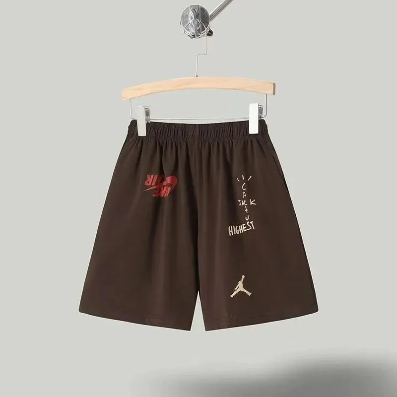 Jordan Nike Air Jordan Brown Shorts Brown - 1