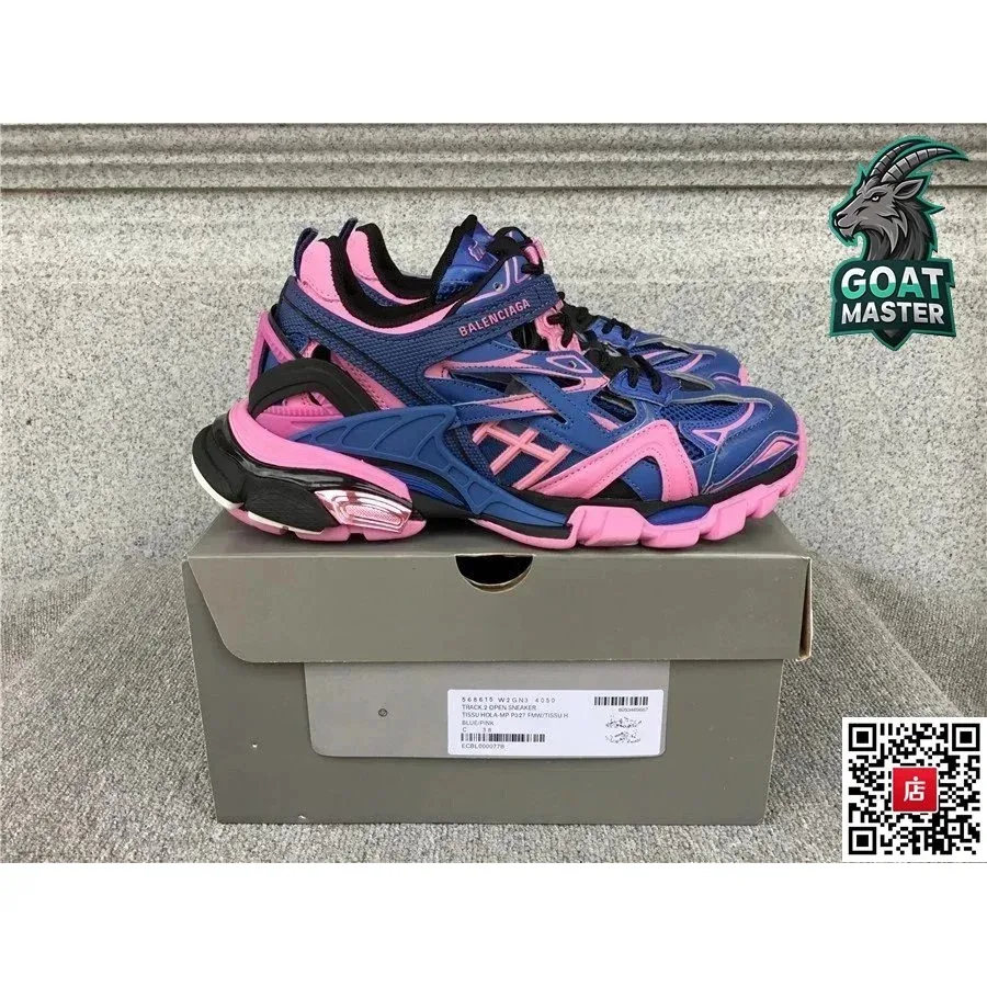 Balenciaga Balenciaga Track 2 Blue/Pink Sneakers Blue - 1
