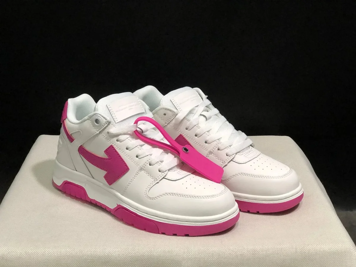 Off-White Off-White Out Of Office White/Pink Sneakers White - 1