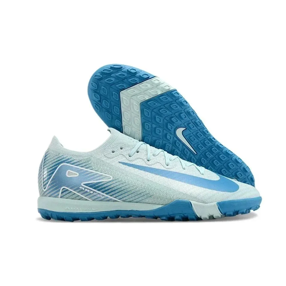 Nike Nike Mercurial TF Soccer Cleats White/Blue White - 1