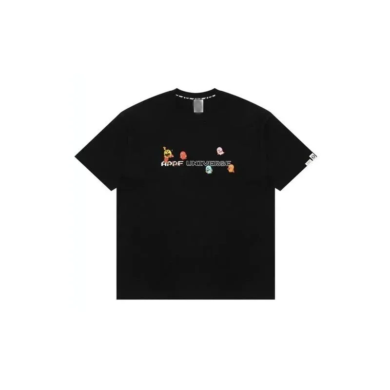 A Bathing Ape A Bathing Ape Ape Universe Black T-Shirt Black - 1
