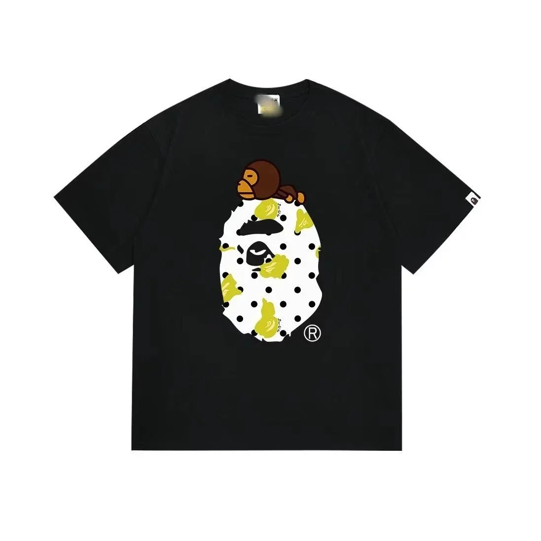 A Bathing Ape A Bathing Ape BAPE STA Black T-Shirt Black - 1
