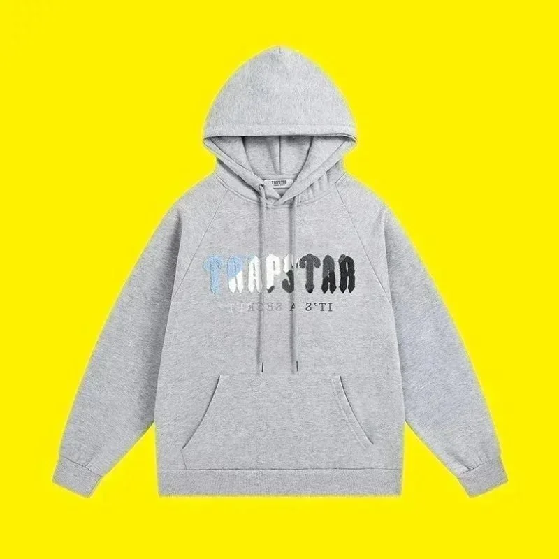 Trapstar Trapstar Grey 'It's a Secret' Hoodie Grey - 1