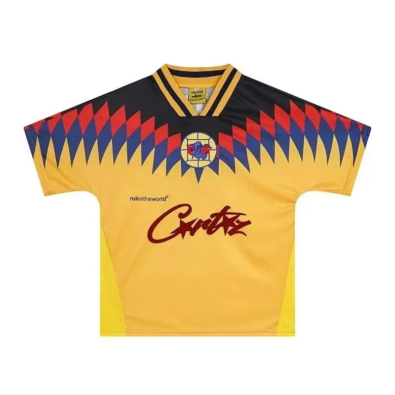 Trapstar Trapstar Yellow & Black Jersey Shirt Yellow - 1