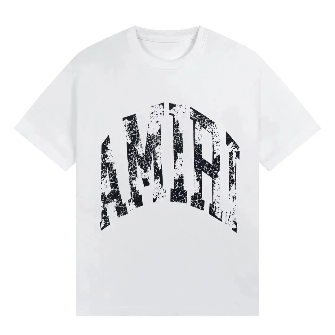 Amiri Amiri White Distressed AMIRI T-Shirt White - 1