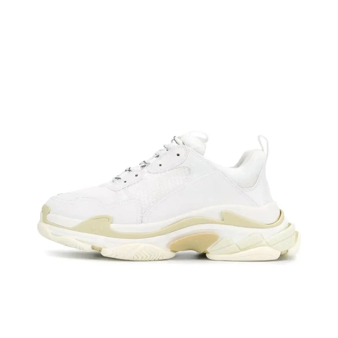 Balenciaga Balenciaga Triple S White Sneakers White - 1