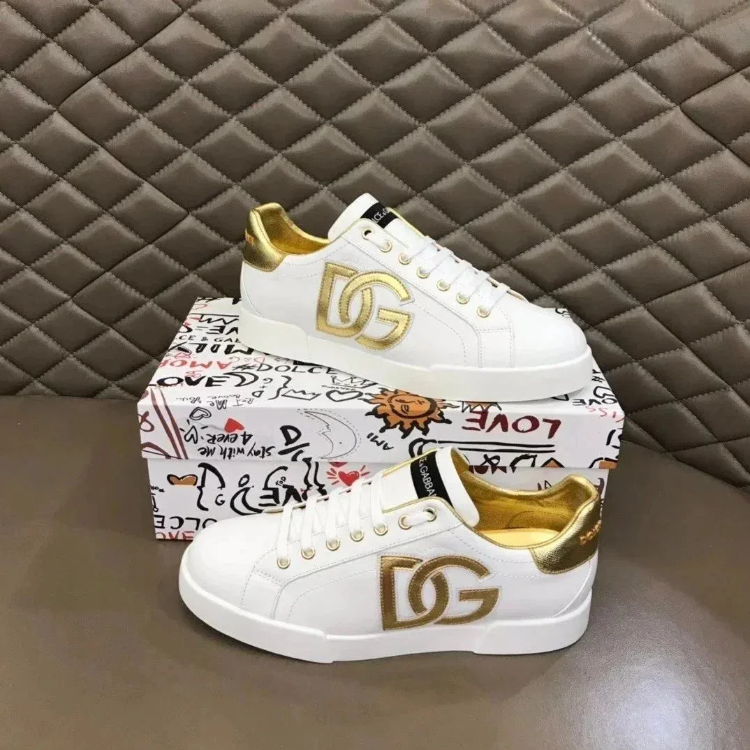 Dolce & Gabbana Dolce & Gabbana DG Logo White Sneakers White - 1