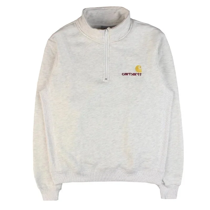 Carhartt Carhartt Grey Quarter-Zip Sweatshirt Grey - 1