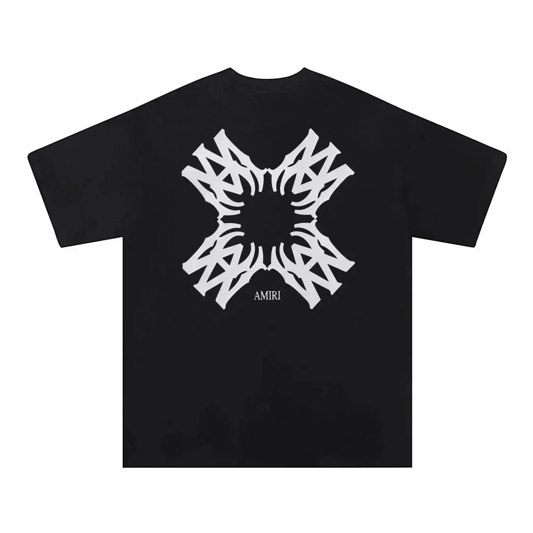 Amiri Amiri Black White Graffiti T-Shirt Black - 1