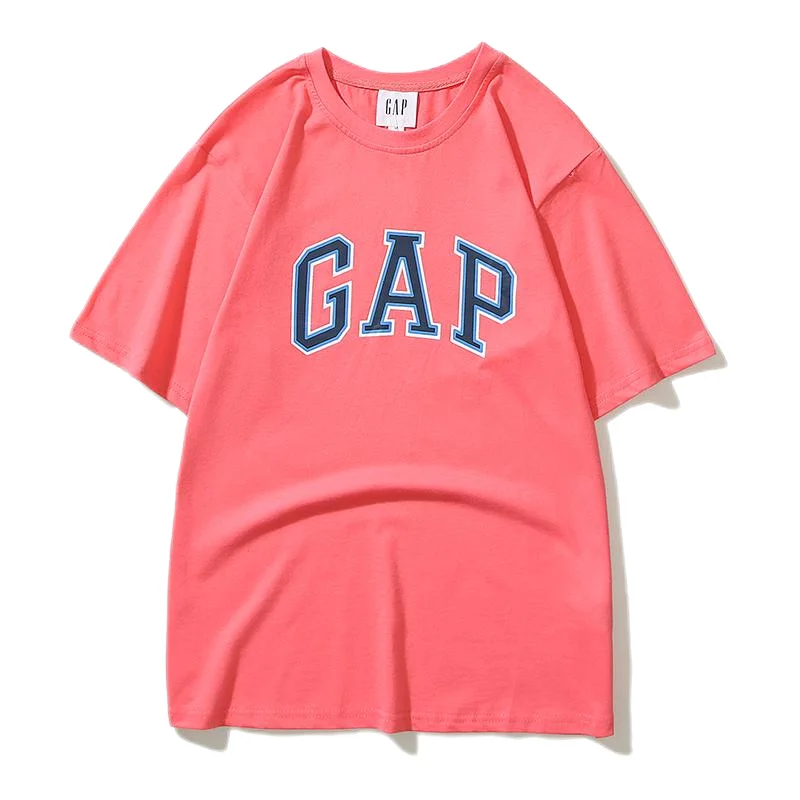 GAP GAP Letter Logo T-Shirt Coral Pink - 1