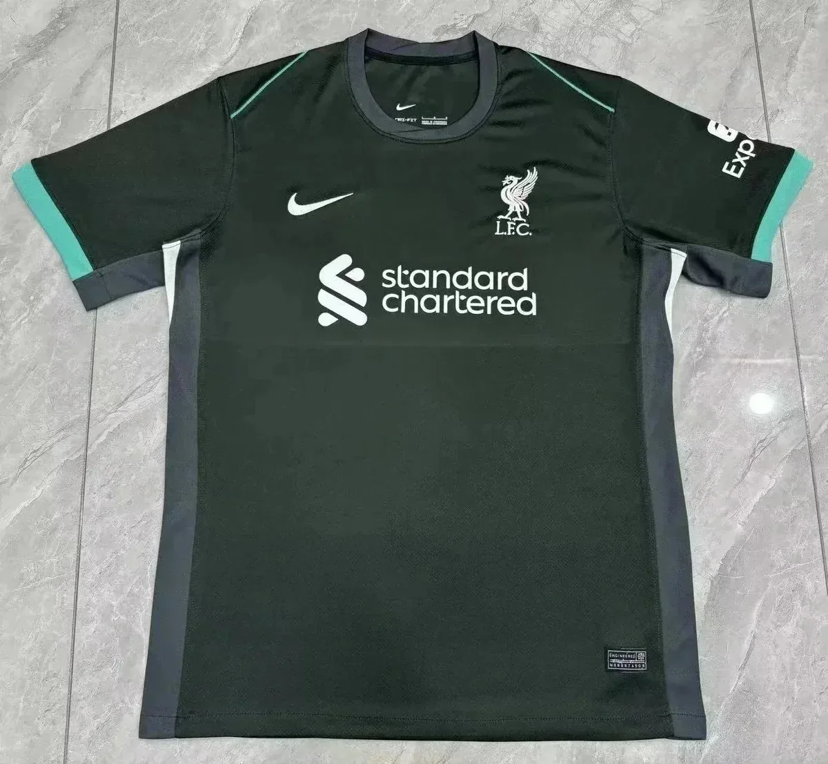 Nike Nike Liverpool FC Away Jersey Black Black - 1