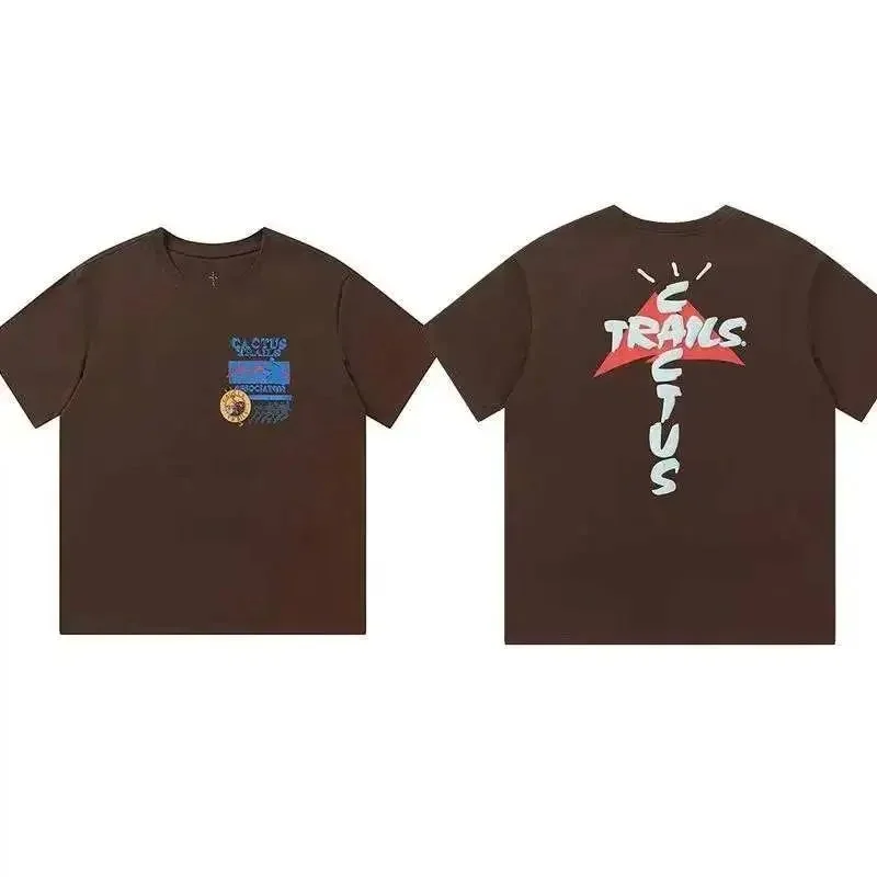 Travis Scott Travis Scott Cactus Jack T-Shirt Brown Brown - 1