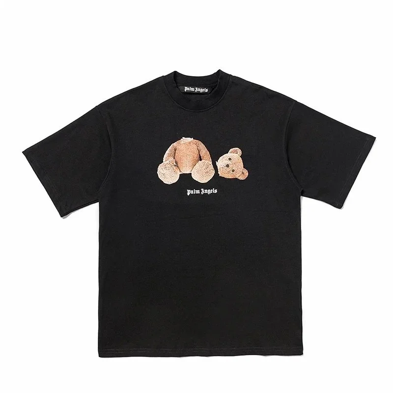 Palm Angels Palm Angels Bear Black T-Shirt Black - 1