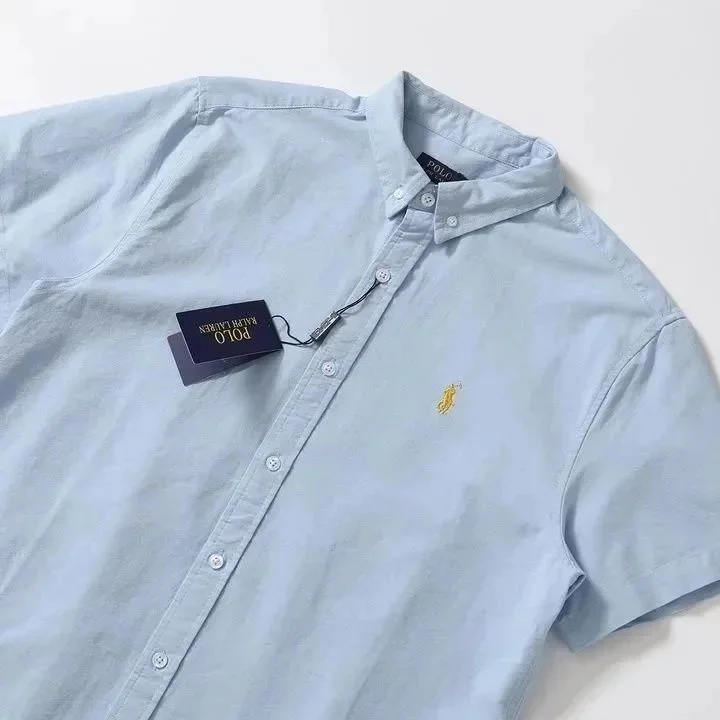 Polo Ralph Lauren Polo Ralph Lauren Light Blue Short-Sleeve Shirt Blue - 1