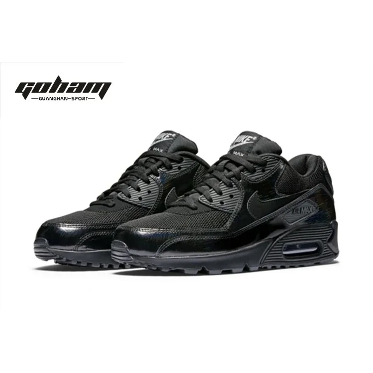 Nike Nike Air Max 90 Triple Black Sneakers Black - 1