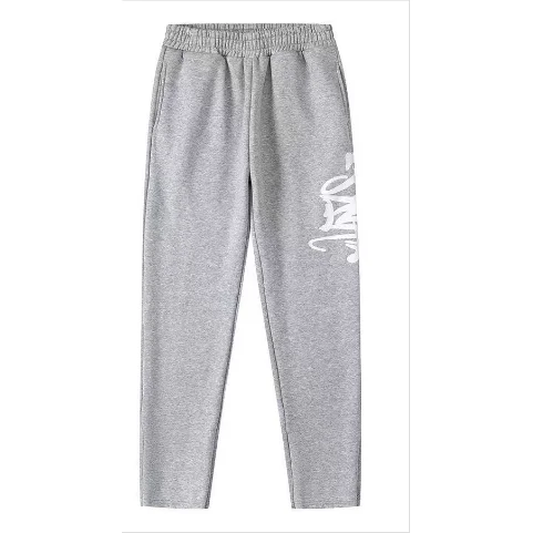 Stussy Stussy Grey Solid Sweatpants Grey - 1