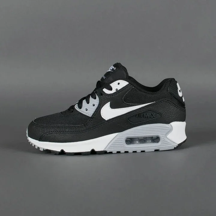 Nike Nike Air Max 90 Black/White Sneakers Black - 1