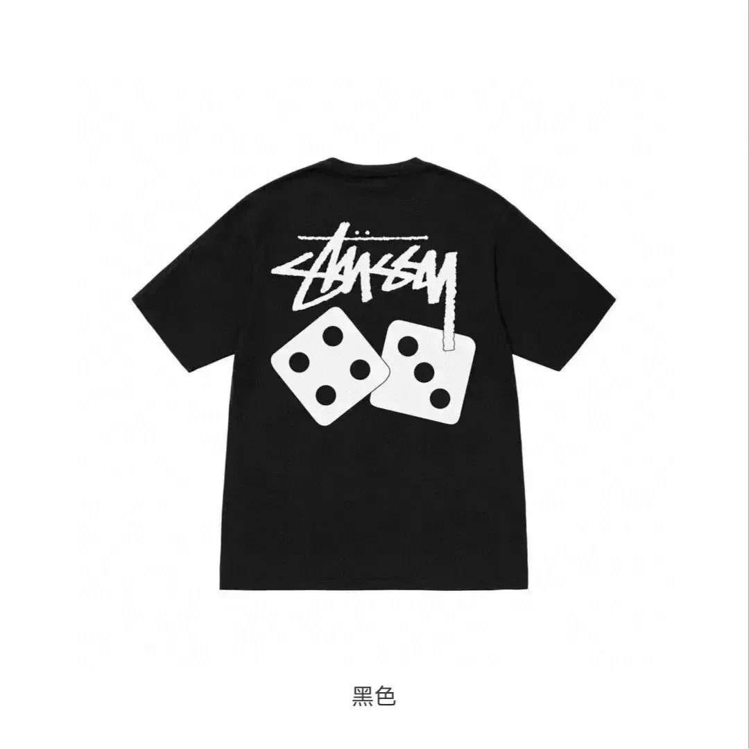 Stussy Stussy Black Dice T-Shirt Black - 1