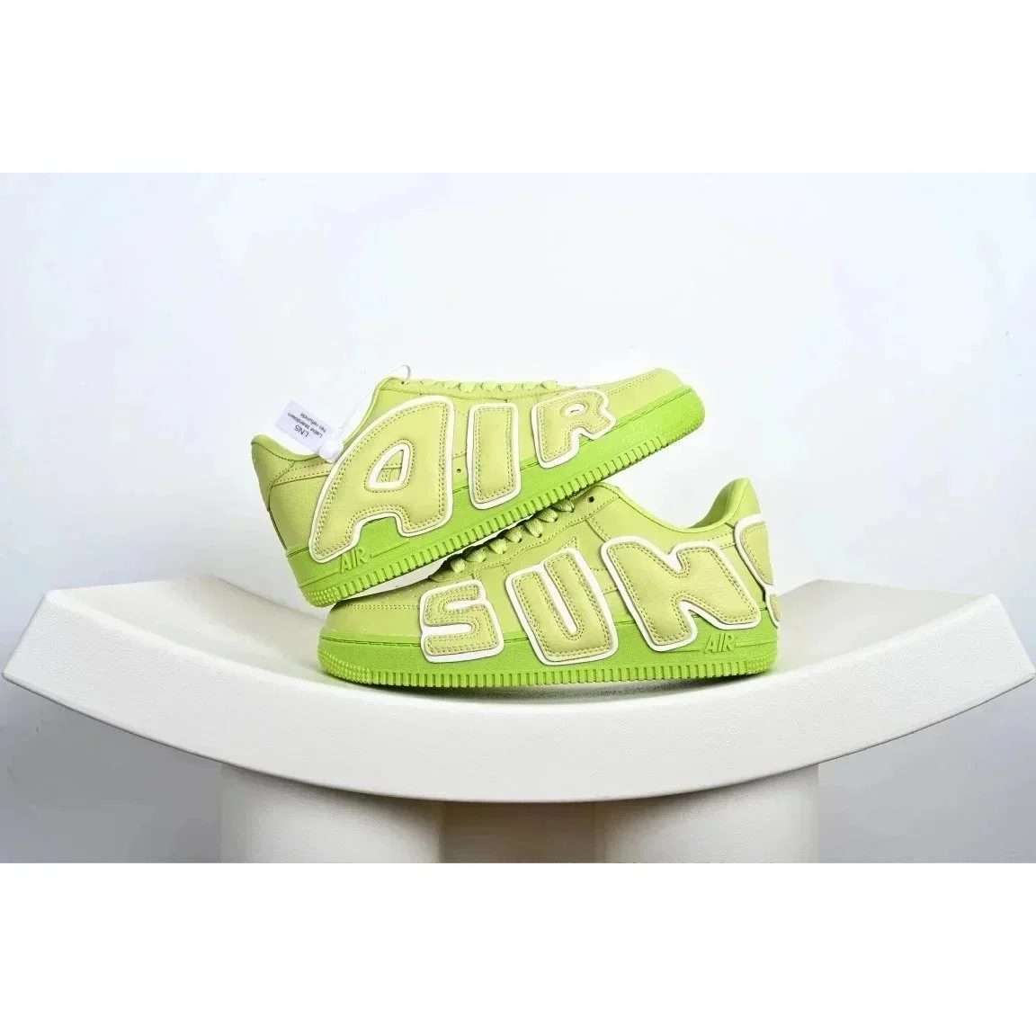 Nike Nike Air Force 1 'Air Sun' Lime Green Sneakers Green - 1