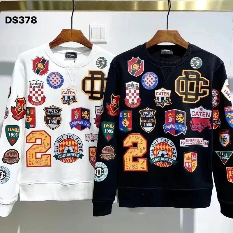 DSQUARED2 DSQUARED2 Cool Guy Football Club Sweatshirt White - 1
