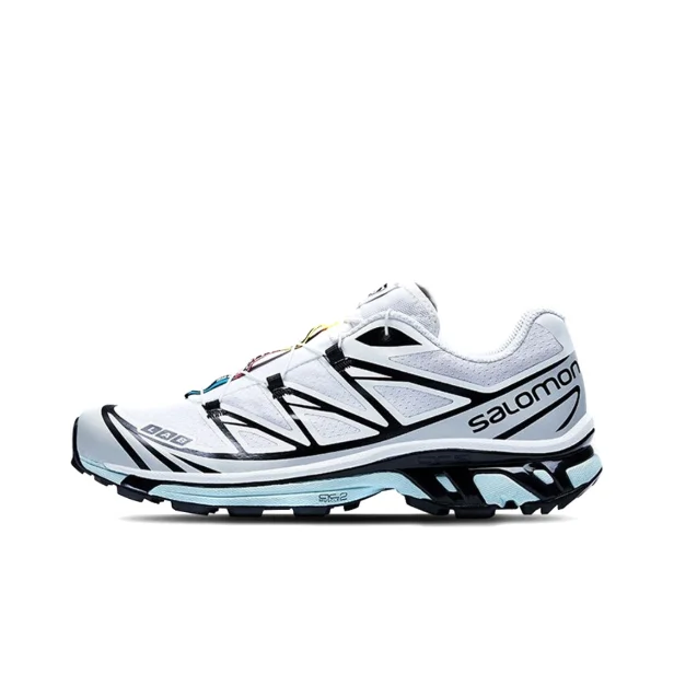 Salomon Salomon XT-6 White Trail Running Shoes White - 1