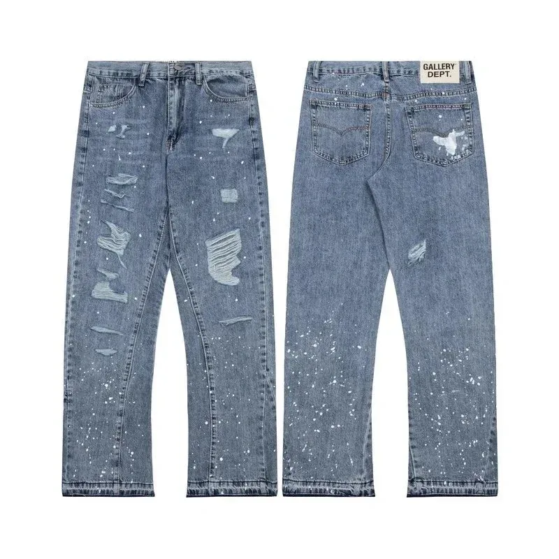 Gallery Dept. Gallery Dept. Painted Jeans Art That Kills Blue Blue - 1