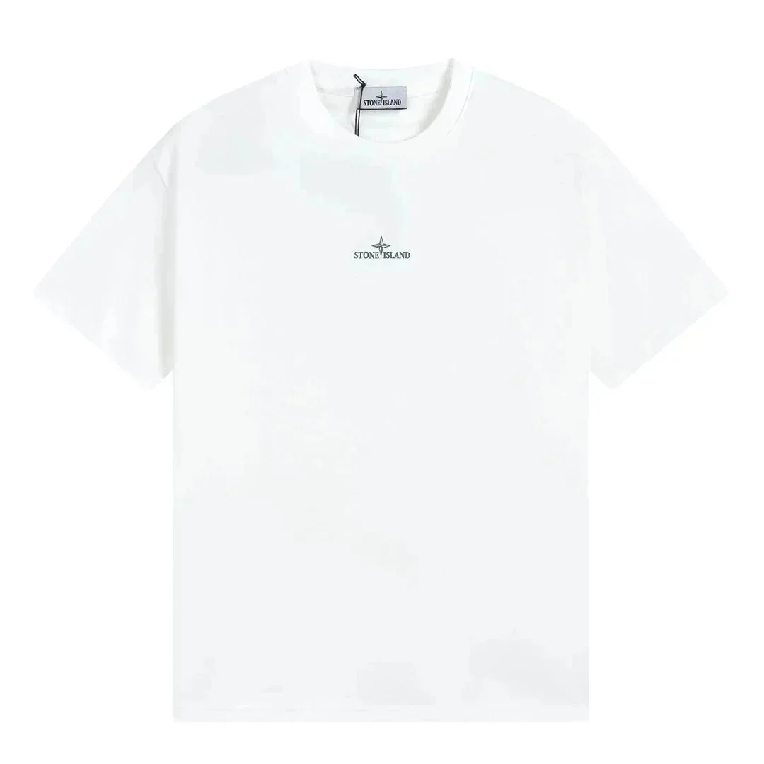 Stone Island Stone Island White Logo T-Shirt White