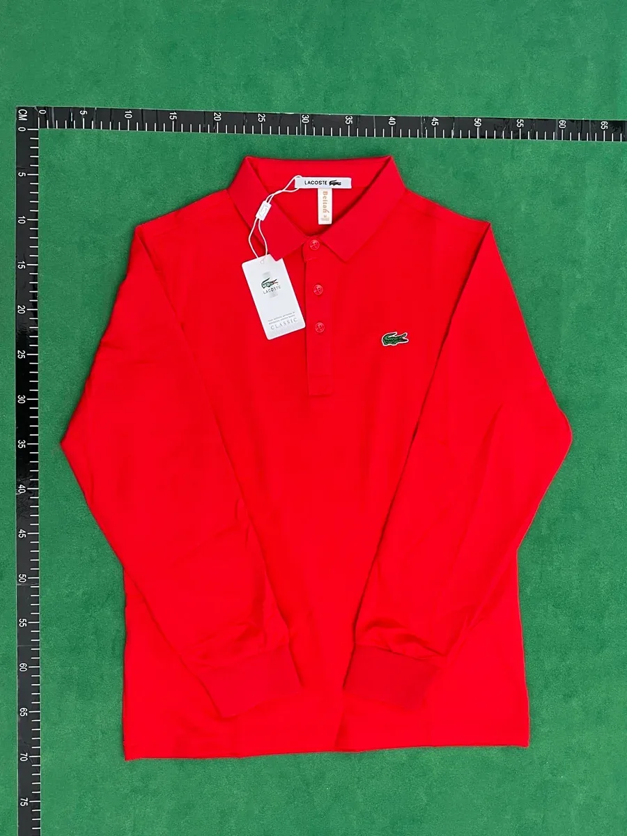 Lacoste Lacoste Red Classic Polo Shirt Red - 1