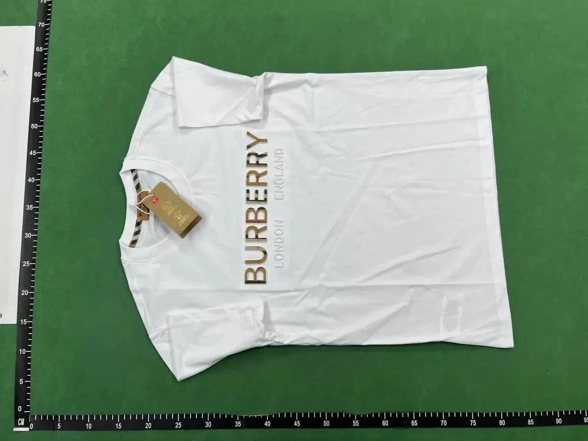 Burberry Burberry White Logo T-Shirt White - 1