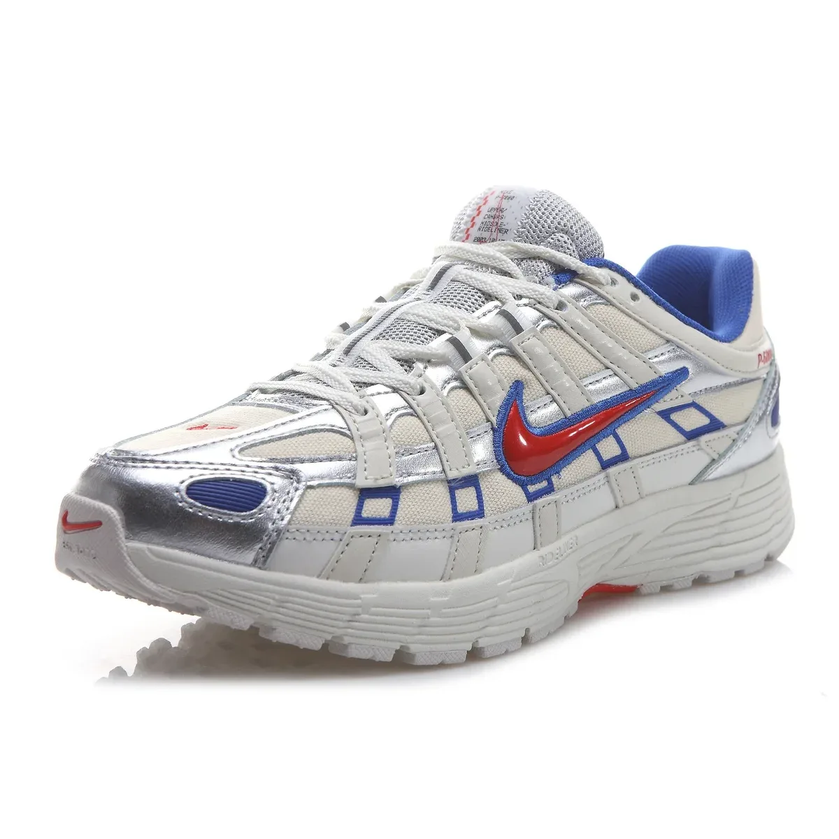 Nike Nike P-6000 Triple White/Red Blue Sneakers White - 1