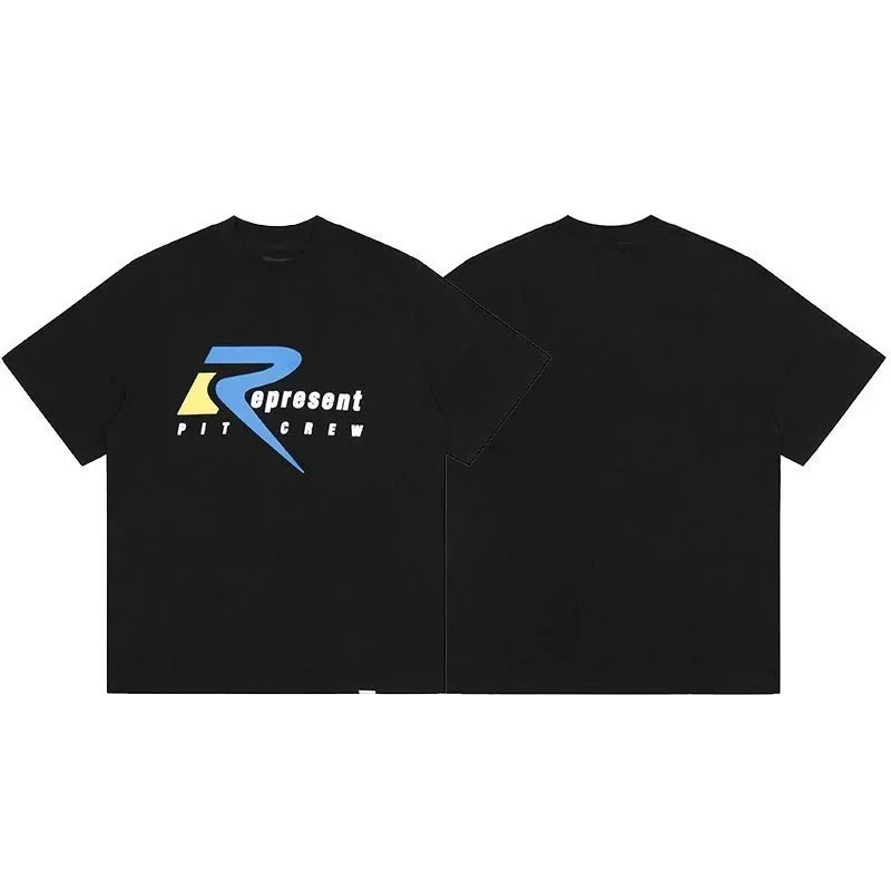 Represent Represent Pit Crew Black T-Shirt Black - 1