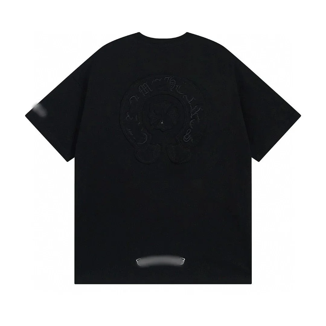 Chrome Hearts Chrome Hearts Black Embroidered T-Shirt Black - 1