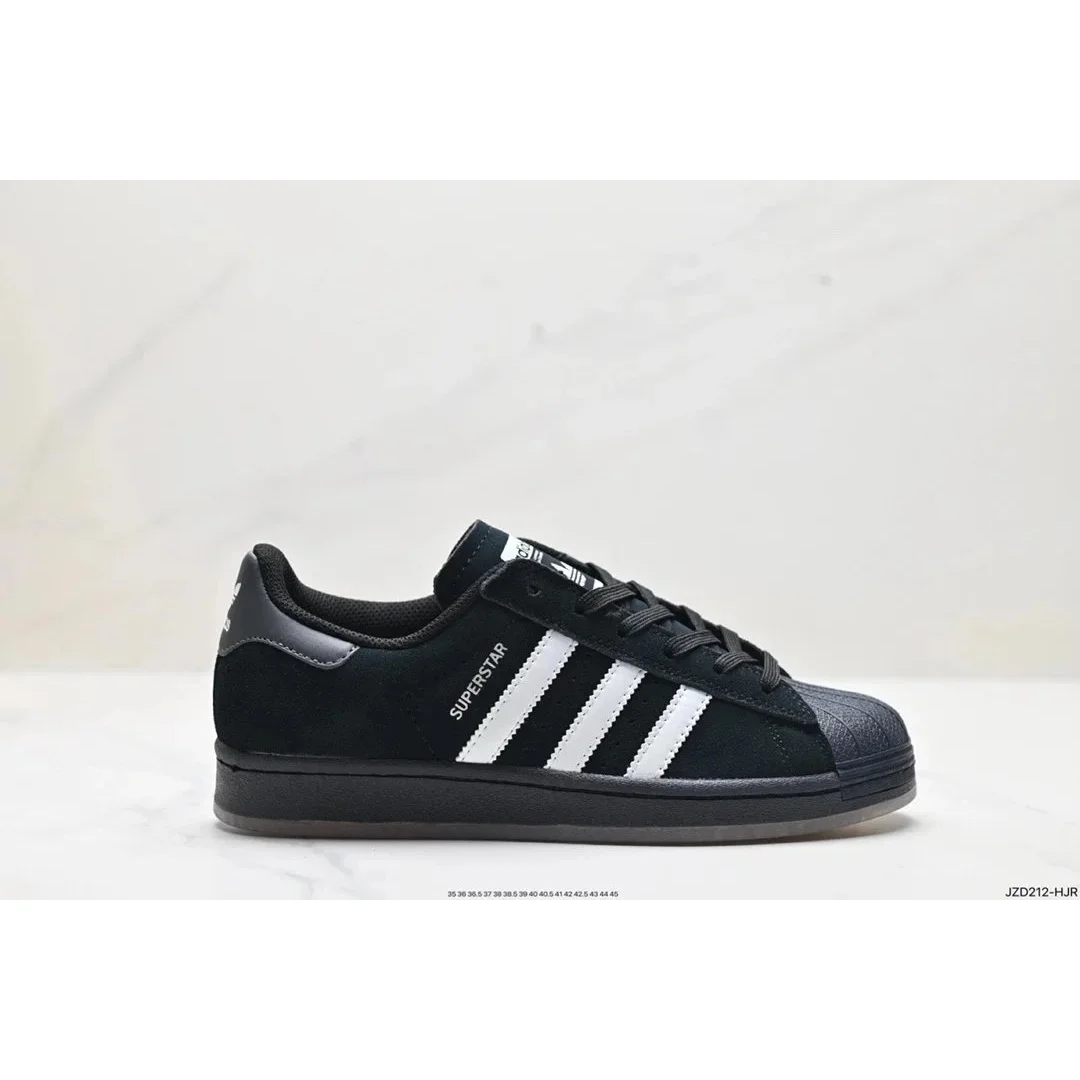 Adidas Adidas Superstar Black White Sneakers Black - 1